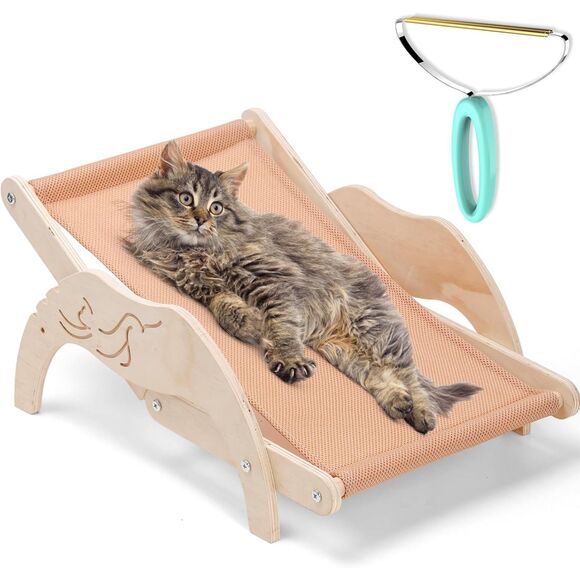 Cat Hammock Bed Small Dog Bed Beach Chair Lounge Chair - Picture 1 of 7